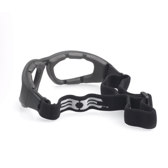 new Epoch Eyewear ☀︎︎ Foam Backed Goggles ☀︎︎ Black Clear Lens ☀︎︎Logo Zip Case - Picture 15 of 17